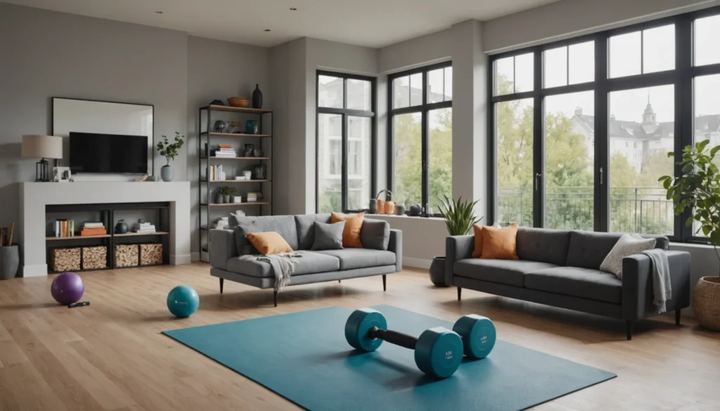 matériel de sport à la maison