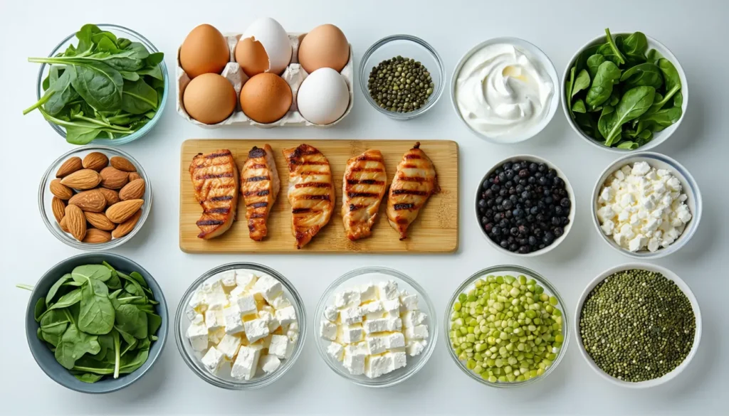 aliments pour régime protéiné