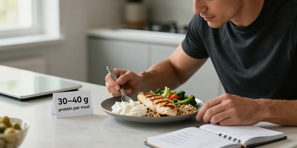 combien de protéines par repas